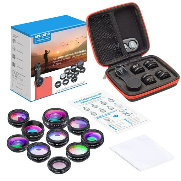Capture Stunning Images With A 10 In 1 Mobile Phone Camera Lens Kit Today