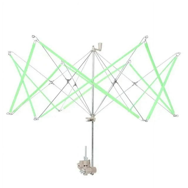 Enrouleur de Fil Porte-Balles Swift Skein Rack Combo Machine à Tricoter Vintage Crochet Métal Accessoire Réutilisable