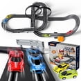 thumbnail image 3 of Set de pista de carreras de coches tragamonedas Jumplanma con 4 coches y 2 controladores, 3 of 6
