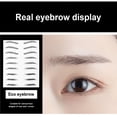 thumbnail image 3 of Biplut 3Pcs 6D Lasting Natural Bionic Eyebrow Tattoo Eye Makeup Water Transfer Sticker (Brown Color 5), 3 of 13