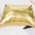 thumbnail image 5 of Gold Makeup Pouch for Women Versatile Makeup Case Waterproof Cosmetic Handheld Large Capacity Zipper Bag, 5 of 9
