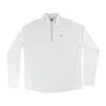 thumbnail image 4 of Fila Pickleball 1/4 Zip Mens Pullovers Size L, Color: White, 4 of 4