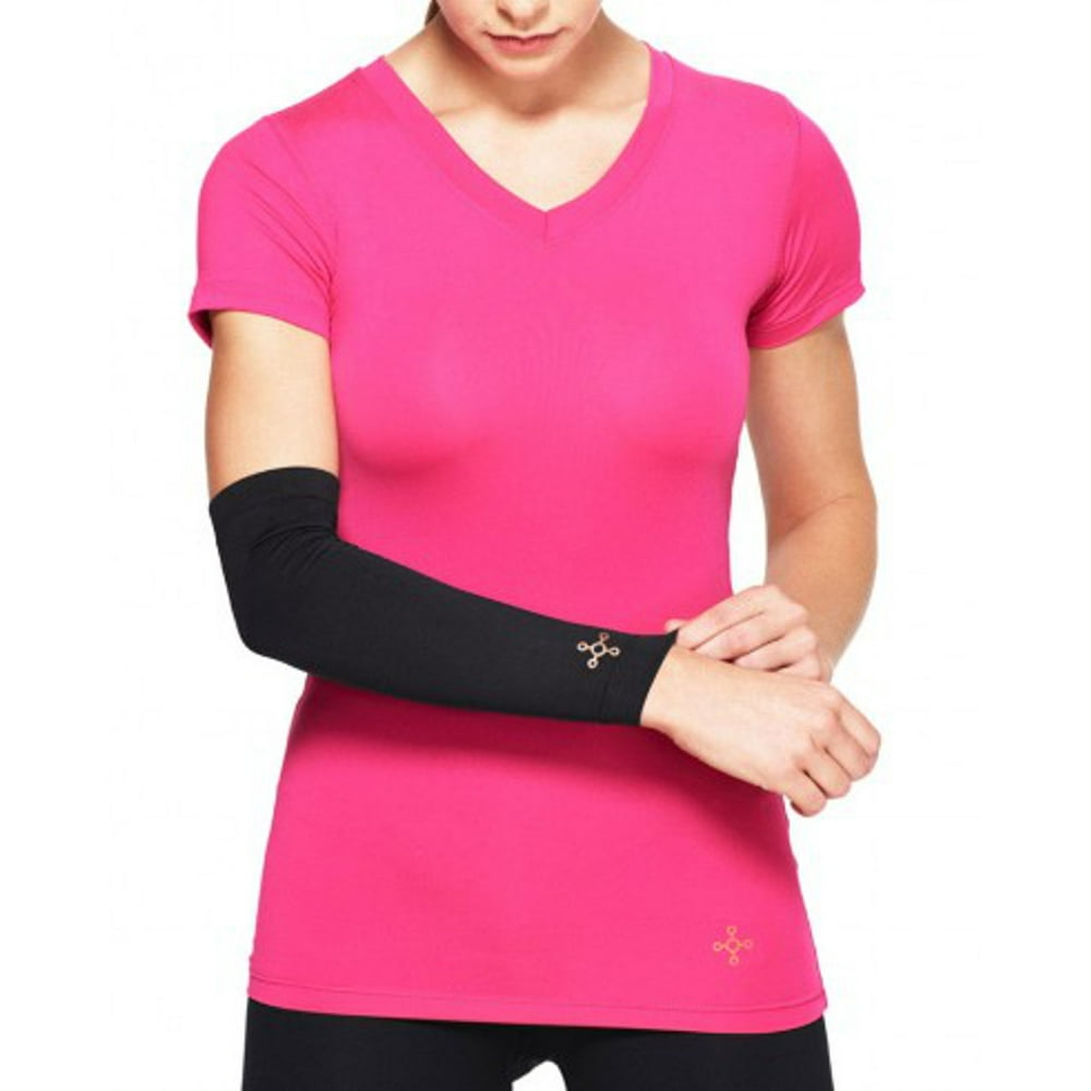 Tommie Copper Recovery Full Arm Sleeve for Women Black S