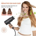 thumbnail image 3 of Duomishu Ionic Hair Dryer 1800W Blow Dryer LED Electric Blowdryer with AC Motor Infinity Heat, 3 of 10