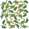 6 Packages - Dinosaur Deluxe Sparkle Confetti (.5 Oz/Package) by Beistle Party Supplies