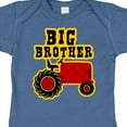 thumbnail image 4 of Inktastic Red Tractor Big Brother Boys Baby Bodysuit, 4 of 5