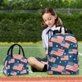 thumbnail image 6 of ALAZA Backpack Set American Flag Stars-s1 Elementary School Bags Student BookBag with Lunch Bag, 6 of 6