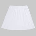 thumbnail image 3 of GYRATEDREAM Girls Athletic Tennis Skirts Flowy High Waisted Tiered Pleated Skirts Workout Sport Performance Skorts for XXL White, 3 of 5