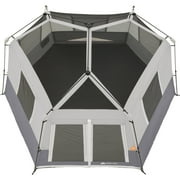 Ozark Trail Instant Hexagon Cabin Tent, 8-Person, 15 ft x 13 ft, 36.04 lb