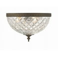 thumbnail image 6 of Crystorama Lighting - Three Light Ceiling Mount - Ceiling Mount - Cortland Flush, 6 of 11