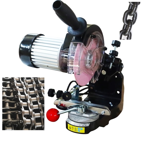 Chainsaw Oil Saw Chain Bench Grinder Sharpener Multi-angle Electric Commercial 110V