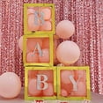 thumbnail image 2 of BalsaCircle 4 Pieces Iridescent 5" Letter M Cardstock Stickers Backdrop Wall Party Decorations, 2 of 8