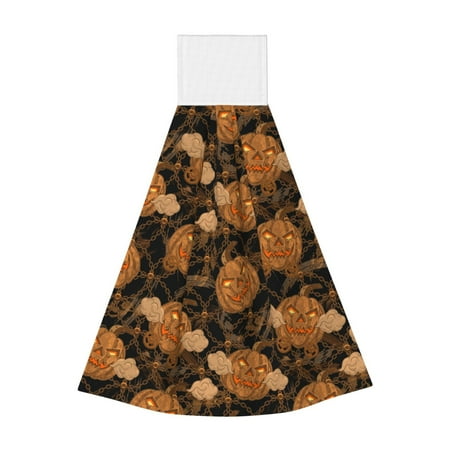 

Coaee Halloween4 for Fast Absorbent Hanging Towels with Velcro for Kitchen Bathroom Laundryroom