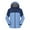 Blue, variant on FDGIU Winter Women's Long Lightweight Puffer Jacket, Hooded Warm Insulated Long Sleeve Coat for Everyday