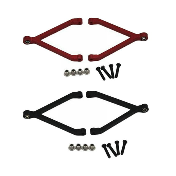 4x Metal 1:24^Escala}} FCX24 Repuestos para Vehículo RC Accesorios de Bricolaje negro rojo