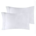 thumbnail image 2 of BNM 300 Thread Count Egyptian Cotton Pillowcase Set, Standard, White, 2 of 5