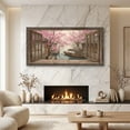 thumbnail image 3 of Lake Boat Window Canvas Wall Art - Nature Scenery Coastal Pictures Landscape Canvas Prints, Horizontal Modern Painting Artwork for Living Room Bedroom, 3 of 7