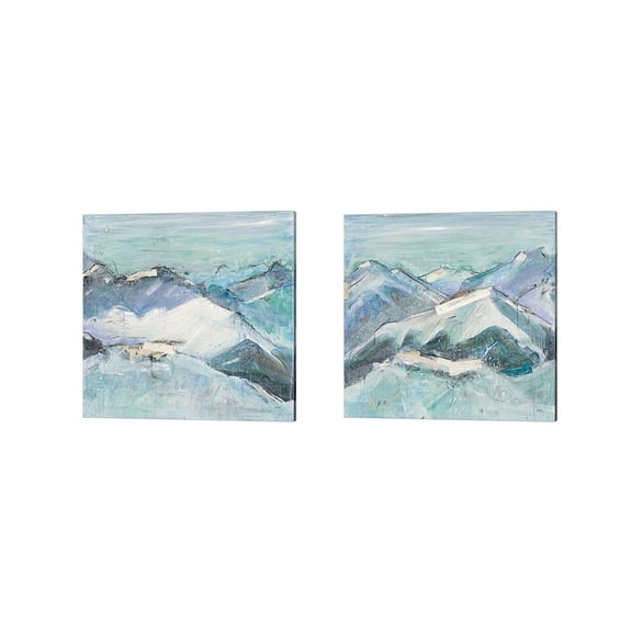 Metaverse Kellie Day 'The Sun Never Says' Canvas Art (Set of 2)