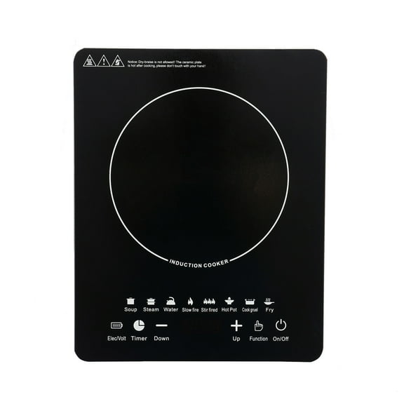 Portable Kitchen Countertop Induction Cooktop Burner 2200W Electric Hot Stove Touch Control