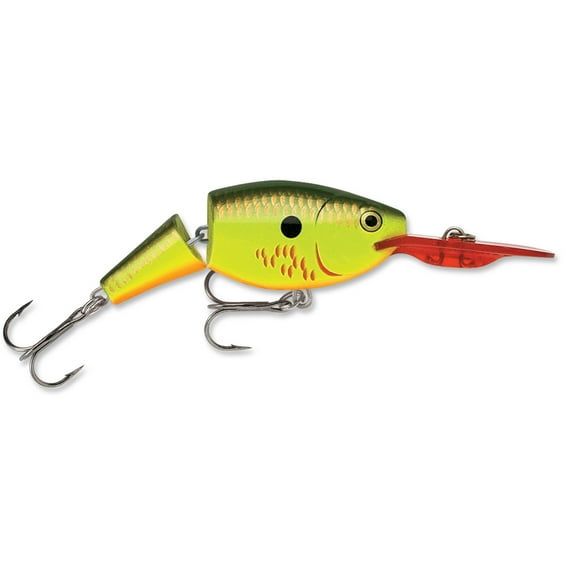 Rapala Jointed Shad Rap 05 Fishing lure Bleeding Hot Olive, Size- 2