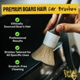 thumbnail image 2 of Juego de cepillos para decoración de automóviles Detail Dudes Soft Boars Hair (paquete de 6), 2 of 9