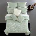 thumbnail image 2 of Better Homes & Gardens 12-Piece Sage Green Bed in a Bag Comforter Set with Sheets, Full, 2 of 13