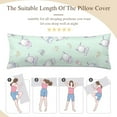 thumbnail image 5 of Hello Kitty Anime Body Pillow Cover Ultra Soft Microfiber Pillowcases with Hidden Zipper Closure 20x60inch, 5 of 5