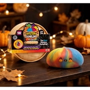 Crazy Fun RMS Mystery Rainbow Dumpling Squishy with Steamer Box, Surprise Mystery Dumpling Neon Edition Bao Bun Dumpling Squeeze, New Glitter Dumpling Squishies