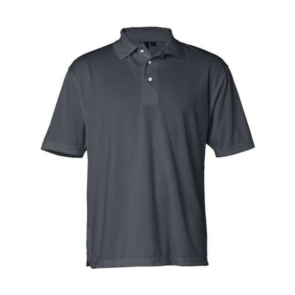 Piqué de malla de poliéster para hombre PlumaLite Featherlite gris acero 3X