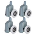 thumbnail image 4 of Roue Inférieure de Porte de Douche, 4 Rouleaux Inférieurs pour Portes en Verre de 5mm Ou 6mm, Roues Résistantes, Glissement Fluide pour la Plupart des Douches, Armoires de Cabine à Vapeur, 4 of 7