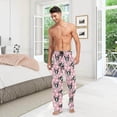 thumbnail image 7 of GZHJMY Cute Cartoon Dog Mens Pajama Pants, Comfortable and Soft Men&nbsp;Pajama&nbsp;Bottoms, with Pockets and Drawstring, Christmas New Year Birthday Father's Day, 7 of 7