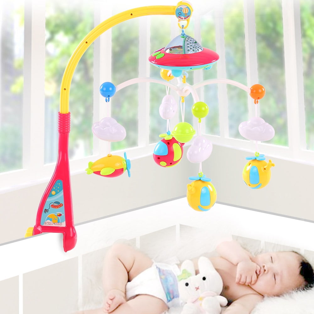 cradle musical toys