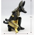 thumbnail image 3 of 2023-anubis God Wine Soporte - Soporte para botellas de vino de la antigua deidad egipcia, material de resina de primera calidad, regalo novedoso para la cocina, decoración de la habitación, 3 of 5