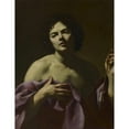 thumbnail image 3 of Simon Vouet 15x18 Black Modern Framed Museum Art Print Titled - Saint Sebastian, 3 of 5