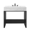 thumbnail image 4 of Modway Gridiron 36" Bathroom Vanity in White Black, 4 of 9