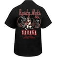 thumbnail image 2 of Lethal Threat Rusty Nuts Mens Short Sleeve Button Up Shirt Black XL, 2 of 2