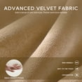 thumbnail image 3 of MALOL Ensemble de 2 Fauteuils d'Appoint en Velours, Fauteuils d'Appoint Modernes et Doux, Fauteuils Latéraux Confortables avec Accoudoirs pour Salon, Kaki, 3 of 13