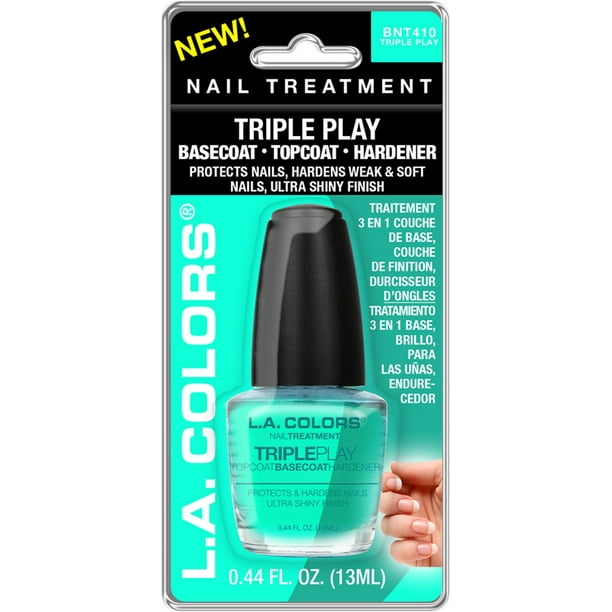 . Colors Nail Treatments, Clamshell Triple Play Treatment, Ounce - . Colors Nail Treatments, Clamshell Triple Play Treatment, Ounce -