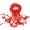 Red, variant on 12x Kabbalah Good Luck Tibet Bracelets 7 Knot String for Boyfriend Girlfriend