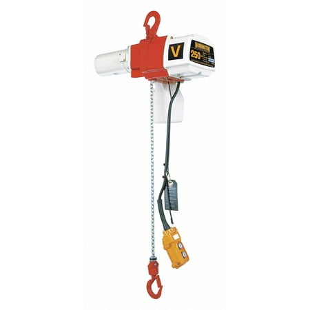 

Harrington Electric Chain Hoist 250 lb. 10 ft. Lift ED250V-10