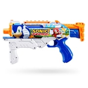 XSHOT Water Fast-Fill Skins Sonic the Hedgehog (500ml 33ft) Hyperload Water Blaster by ZURU, Outdoor Summer Toy, for Kids, Teens & Adults Ages 5+