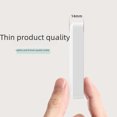 thumbnail image 2 of Wholesale Compact Digital Thermometer Hygrometer with Clock: Home Indoor Use, Kitchen & Refrigerator Friendly, Electronic Measurement, Moon Phase Display, White (Model 5253, 70x70x14mm) – New Design, 2 of 5