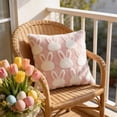 thumbnail image 4 of Easter Bunny Cottons Velvet Throw Pillow Cover Home Decorative Pillow Ambience Living Room Sofa Cushion Cover, 4 of 6
