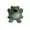 Multicolor/D, variant on Ceramic Frog Statue - 4.3in Handcrafted Garden Decor, Weather-Resistant Outdoor Courtyard Ornament for Potted Plants/Indoor Shelf Decor (A)​