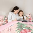 thumbnail image 5 of Feelyou Christmas Nutcracker Twin Bedding Sets 7-Piece for Kid, Dreamy Princess Fairy Bedding Comforter Set, Kawaii Rat Guard Reversible Sheet Sets, Microfiber Bedroom Decor, 5 of 8