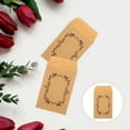 thumbnail image 4 of Shisuyan Kraft Paper Envelopes Organization General Users 50Set 3.54X2.36X0.02In, 4 of 8