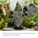 thumbnail image 4 of Ounissouiy Figuritas de resina divertidas, gnomo de jardín travieso, decoración de jardín, estatua, gnomo, decoración de Villa, figuritas para el hogar, Iluminación y accesorios Ounissouiy HA006301-00B, 4 of 6