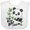 AA-White, variant on Inktastic My Great Aunt Loves Me Cute Panda Boys or Girls Baby Bib