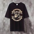 thumbnail image 3 of There's A 99% Chance I Don't Care Graphic Tees for Men 2026 Summer Casual Short Sleeve Crewneck Funny Monkey T Shirts, 3 of 4