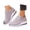Z1-Grey, variant on Women Platform Sneakers with Side Zipper, Lace Up Chunky Sole Casual Shoes for Fashion and Everyday Wear with Cushioned Insole